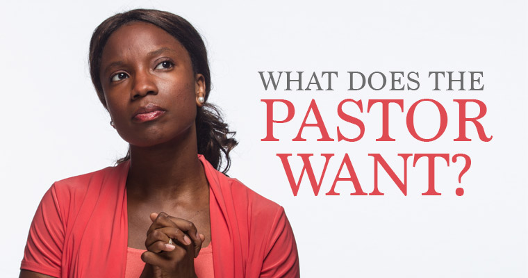 What the Pastor Wants From Staff Members